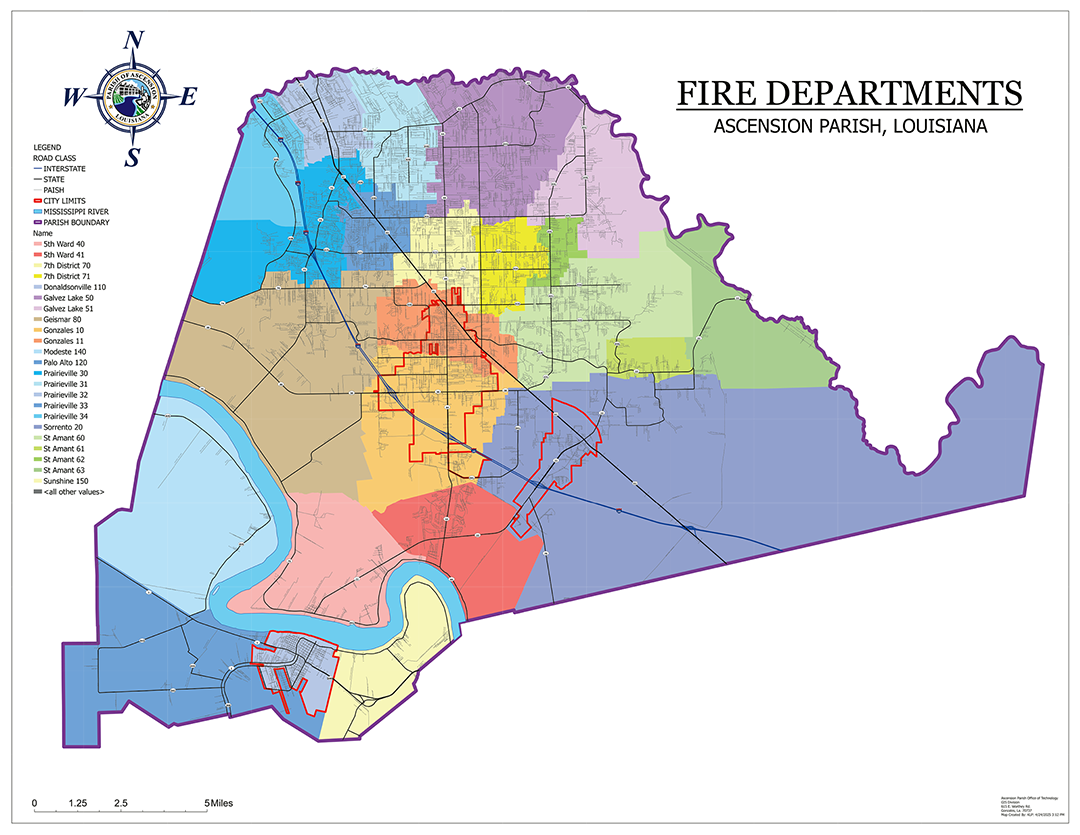 Fire Department Map